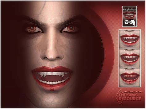 The Sims Resource Vampire Teeth