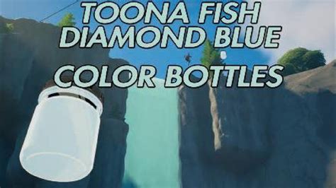 Find Bottles Of Diamond Blue In Gorgeous Gorge Fortnite Paint A Toona