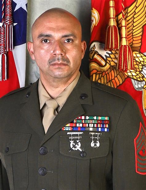 Sergeant Major Geronimo Guzman 1st Marine Logistics Group Leaders