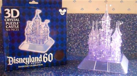 disneyland s 3d crystal castle puzzle tutorial youtube
