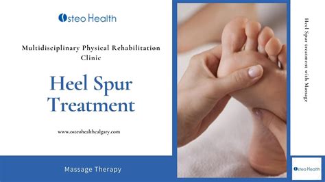 Heel Spur Treatment With Massage Therapy Youtube