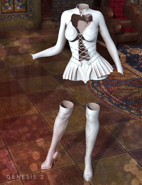 Essina Outfit For Genesis 2 Females Daz 3d