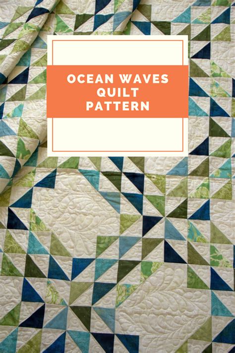 Ocean Waves Quilt Pattern Ocean Waves Quilt Quilt Patterns Quilts