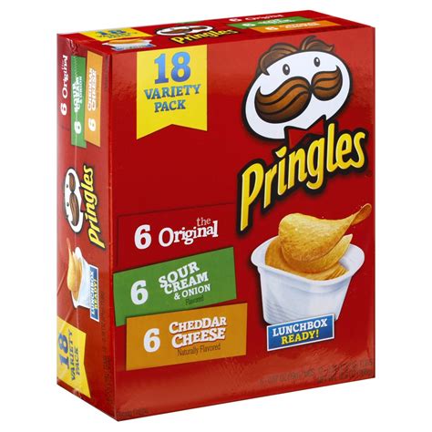 Snack Stack Variety Pack Pringles 18 Ct Delivery Cornershop By Uber