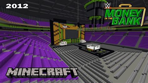 MINECRAFT WWE MONEY IN THE BANK 2012 STAGE INTRO PYRO HD YouTube