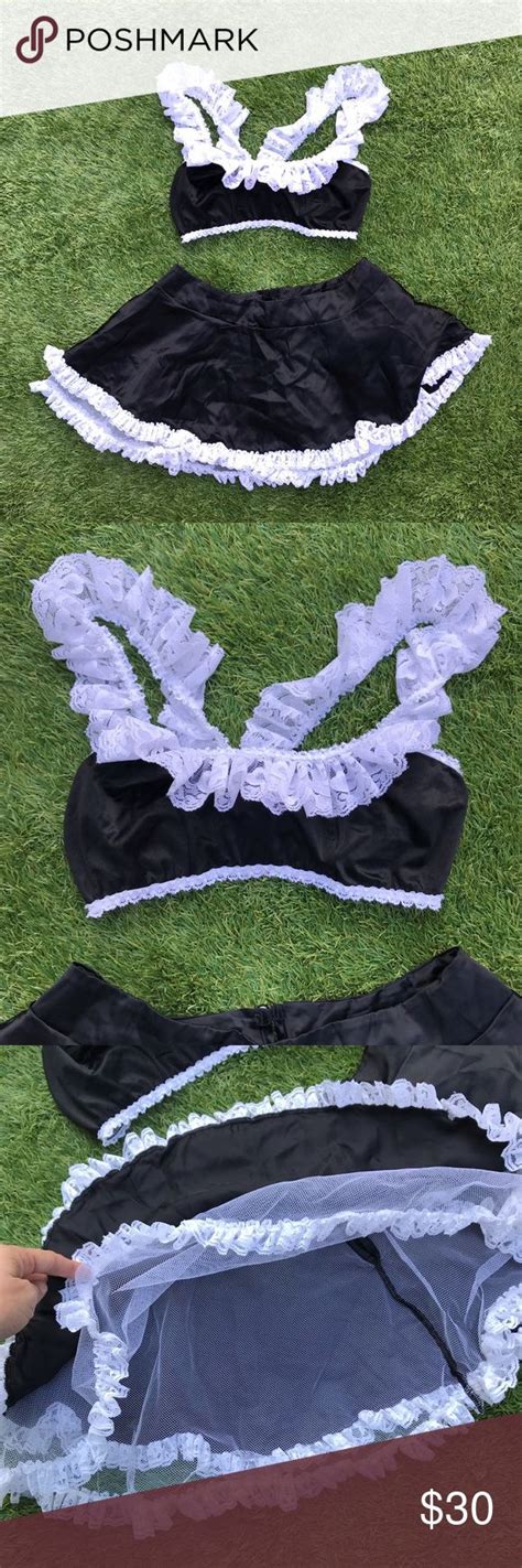 Shirley Of Hollywood Sexy French Maid Lingerie Set