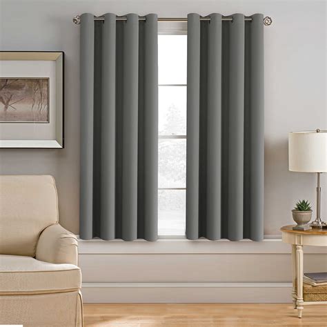 Hversailtex Ultra Soft And Rich Blackout Grey Curtains For Bedroom