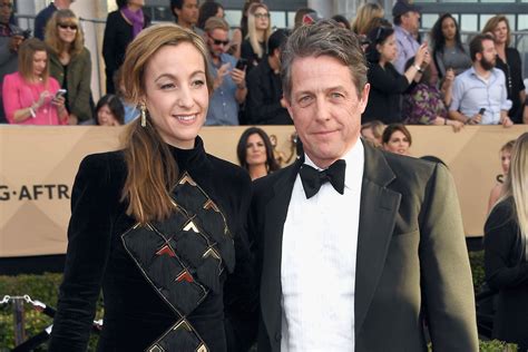 Hugh Grant 60 Jokes His Wife Anna Elisabet 37 Is The One In Charge