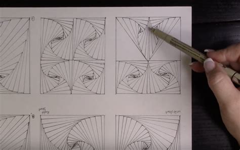 Ver más ideas sobre dibujos zentangle, disenos de unas, estampados zentangle. Zentangles for Beginners! | ElizabethSampson.com