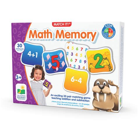 Joc The Learning Journey Match It Calcule Matematice 60 Piese Emagro