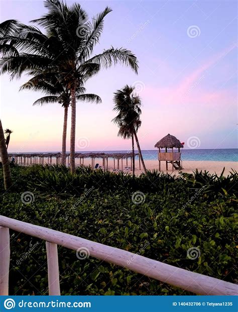 Cayo Coco Cuba Stunning Ocean Views Sunset Editorial Photo Image