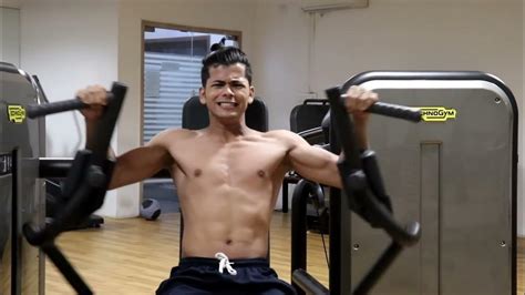 Gym Workout Siddharth Nigam Six Pack Abs Workout Vigorous Training
