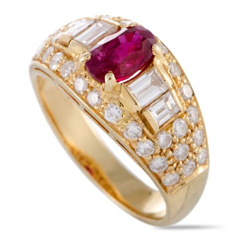bvlgari-18k-yellow-gold-diamond-and-ruby-band-ring-luxury-bazaar