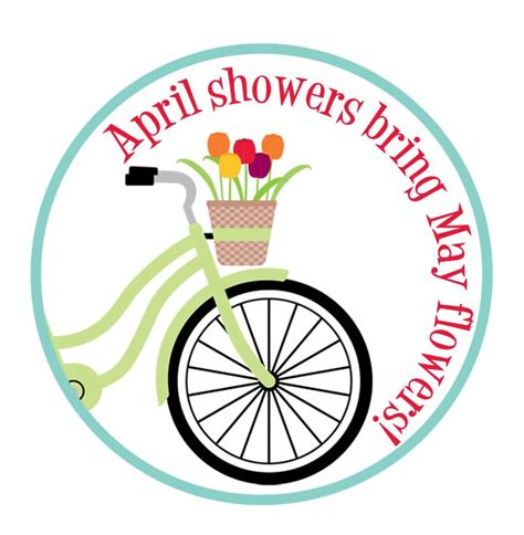 April Showers Bring May Flowers Clipart Free Download On Clipartmag
