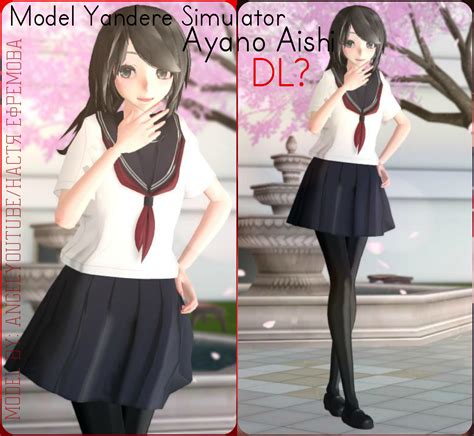 Mmd Tda Model Yandere Simulator Ayano Aishi By