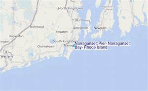 Narragansett Pier Narragansett Bay Rhode Island Tide Station Location