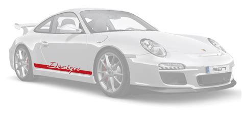 Porsche Decals Porsche 911 997 Graphics Stripes Stickers And Much