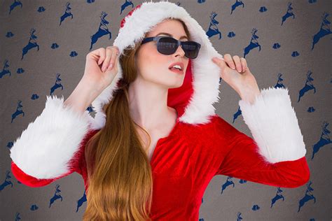 Desktop Wallpapers Christmas Girls Hands Eyeglasses Hood Headgear