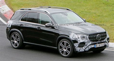 2023 Mercedes Gle Returns To Show Off Minor Updates Carscoops