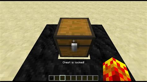 Protecting And Locking Chests In Vanilla Minecraft YouTube