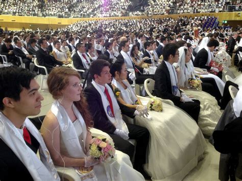 Inside A Unificationist Mass Wedding Ceremony Photos Image 4 Abc News