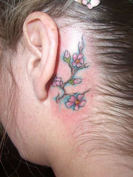 Feminine Ear Tattoos For Girls Design Ideas