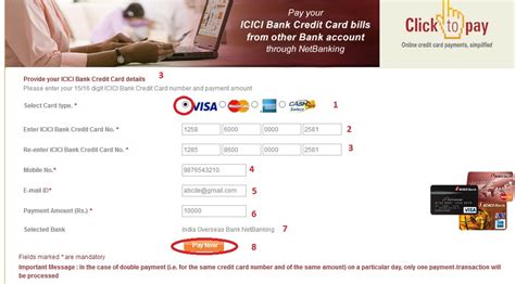 Let's take a look at how to pay your credit card, when you should pay your credit card bill and how you can choose the best credit card payment options for your. ICICI Bank : Pay Credit Card Bill Online - www.statusin.in