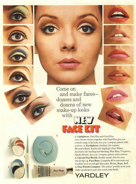 Loved Yardley Makeup And Packagingb♡ Vintage Makeup Ads 1960s