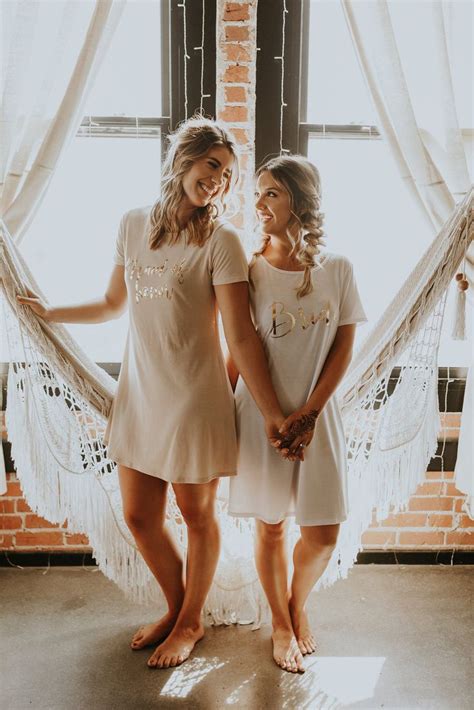 13 Getting Ready Outfits For You And Your Bridesmaids—that Arent Robes Bridesmaid Rompers