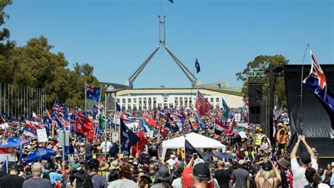 Live Updates Convoy To Canberra Anti Vaccination Mandate Protesters