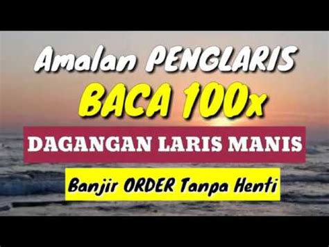 Yuk simak amalannya berikut ini! AMALAN PENGLARIS!! Doa Lancar Rezeki, Berkah dan Berlimpah ...