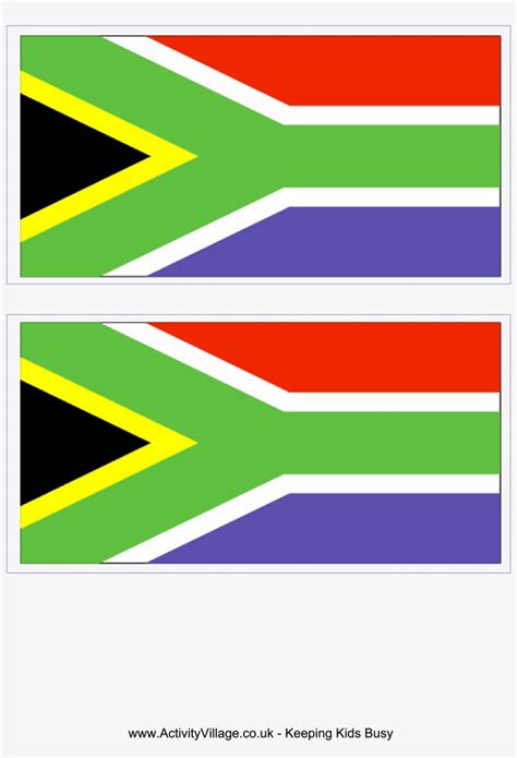 South African Flag Main Image South Africa My Country 2480x3508 Png