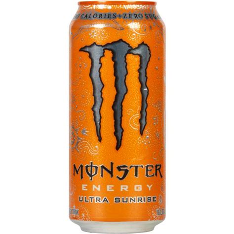 Monster Energy Monster Ultra Sunrise 16 Oz Zero Sugar Energy Drink By
