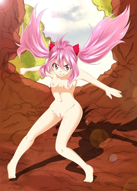 rule 34 1girls fairy tail female female only nude pink eyes pink hair solo wendy marvell 1934734
