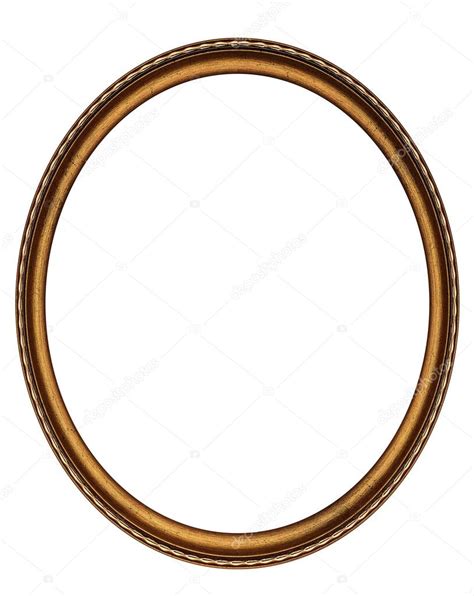 Oval Wooden Frame Ar