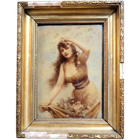 Edouard Bisson French 1856 1939 Original Signed And Dated 1892