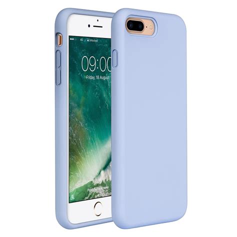 Silicone Case Iphone 8 Plus 7 Plus Paars Phone Factory