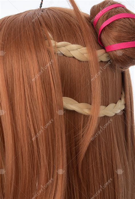 Flora Cosplay Wig Winx Club Flora Long Brown Wig Top Quality Wig