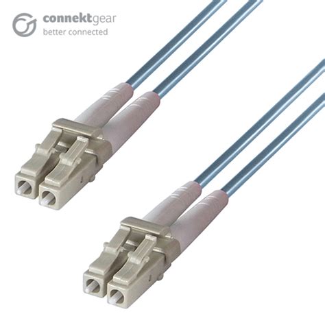 4m Duplex Fibre Optic Multi Mode Cable Om3 50125 Micron Lc To