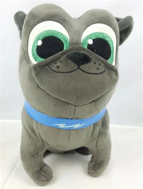 Disney Store Bingo Puppy Dog Pals 10 Plush Bulldog Big Soft Eyes