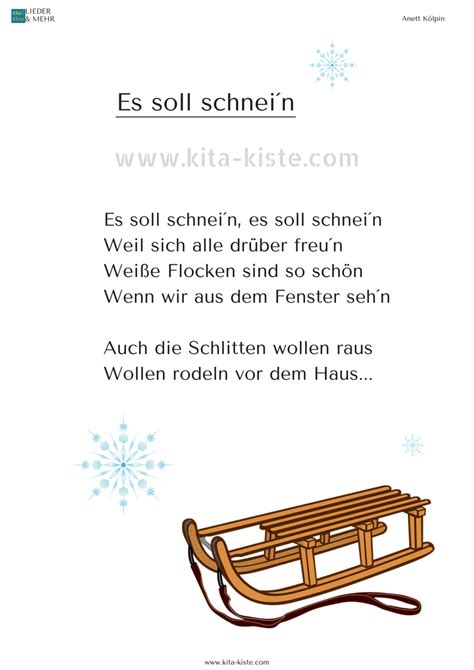 Reime Im Winter Kinderlieder Für Kita And Krippe Kinder Lied