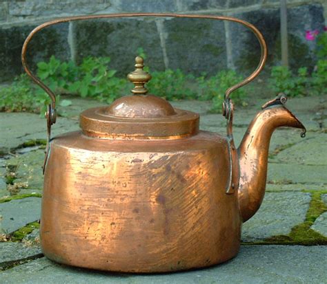 Antique Copper Tea Kettle Circa 1800