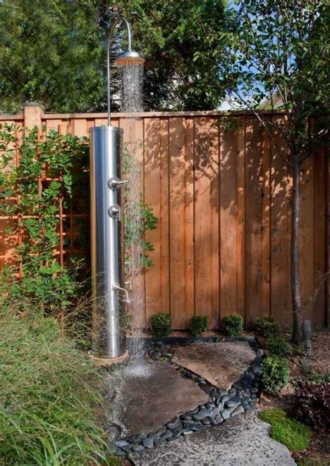 Outdoor Shower Ideas How To Choose The Best Material
