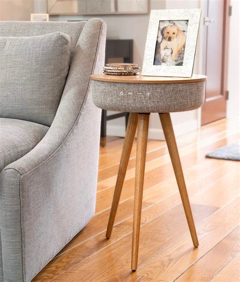 With a wireless charging pad, thermoelectric cooling drawer, and bluetooth speakers, the sobro smart side table is furniture designed to help you live better. Product Of The Week: Smart Table With Built in 360 ...