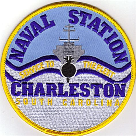 Charleston Naval Station Patch Submarineshop
