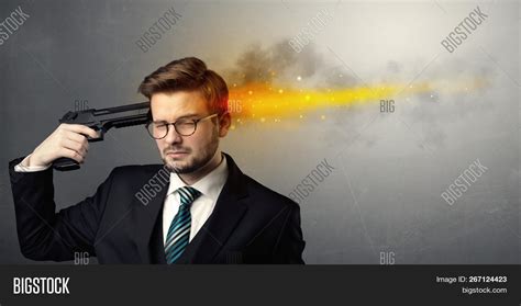 Man Shoots His Head Image And Photo Free Trial Bigstock