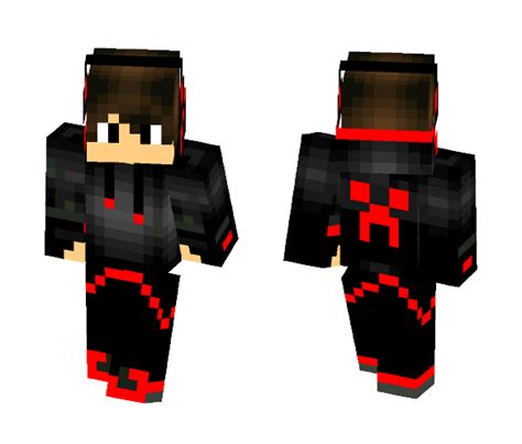 Download Red Creeper Boy Minecraft Skin For Free Superminecraftskins