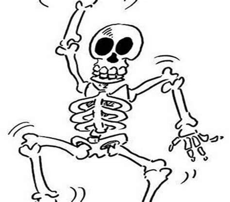 Free Coloring Pages Bones