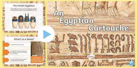 Ppt Ancient Egyptian Hieroglyphics Powerpoint