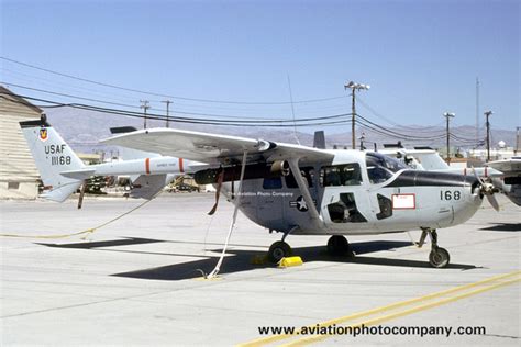 The Aviation Photo Company O 2 Skymaster Cessna Usaf 601 Tcw 27 Tass Cessna O 2a 68 11168